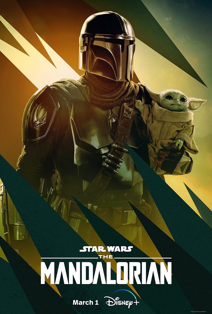 The Mandalorian plakat 3. sezonu Disney Plus.jfif