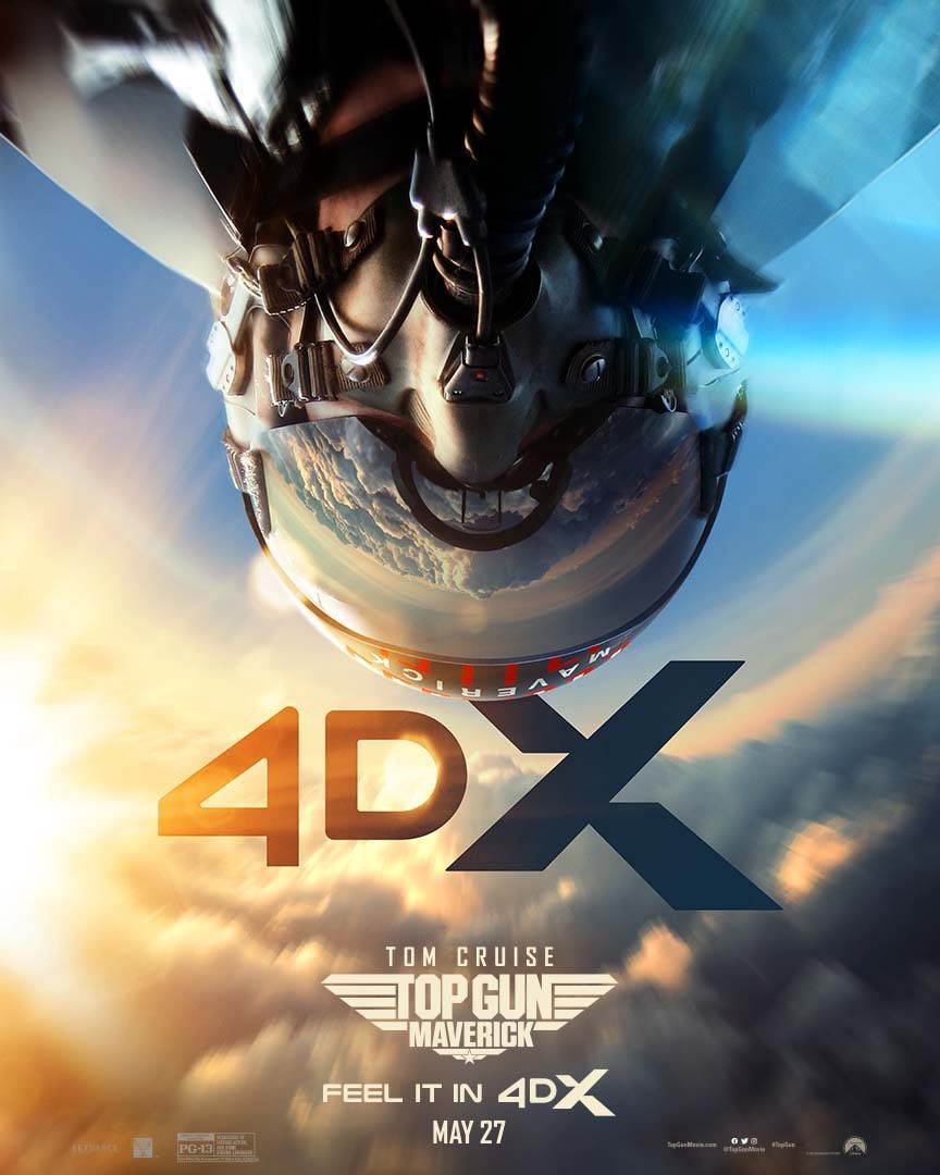 Plakat filmu Top Gun: Maverick 4DX