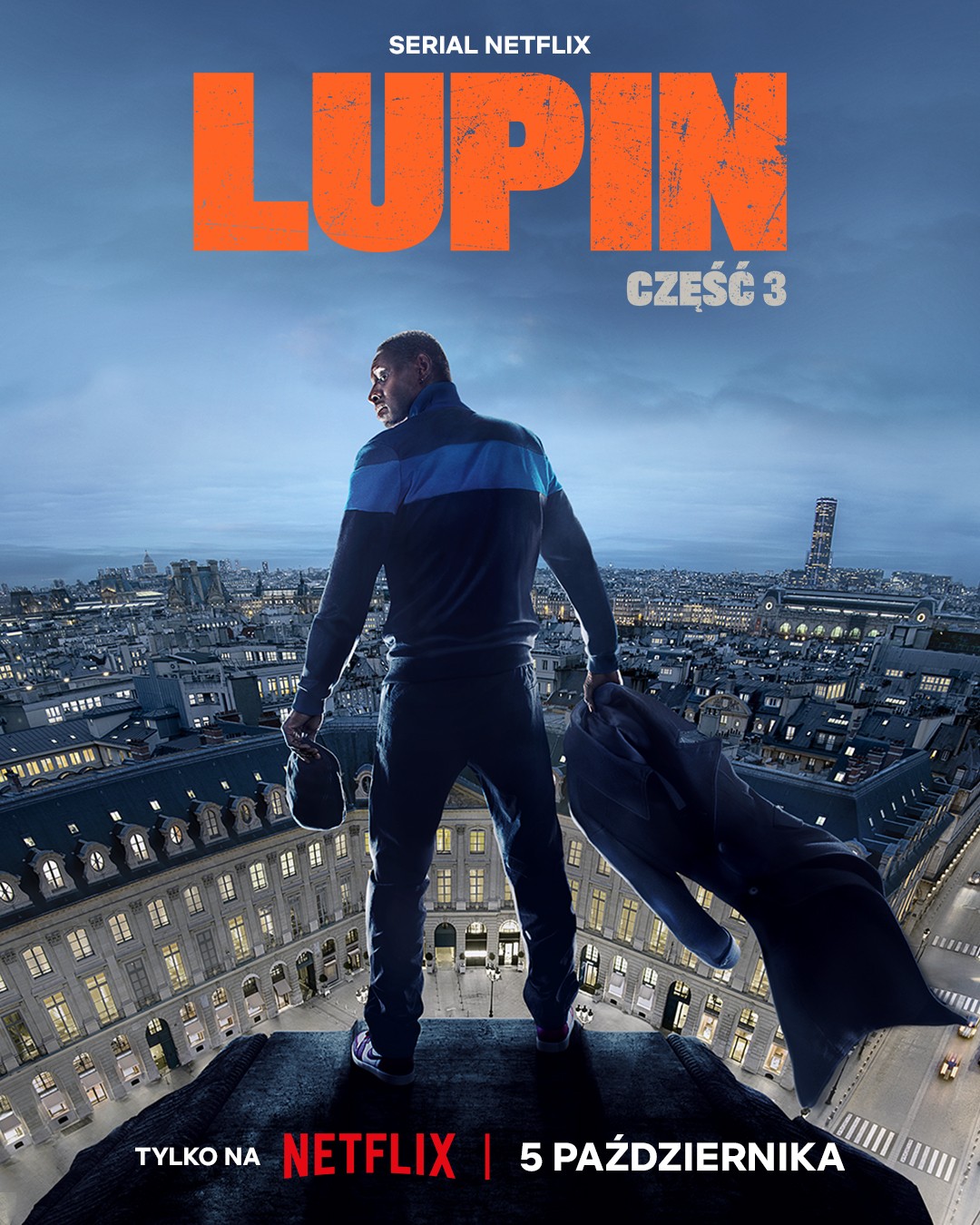 Plakat 3 sezonu serialu Lupin z Omarem Sy. Jest data premiery.jpg