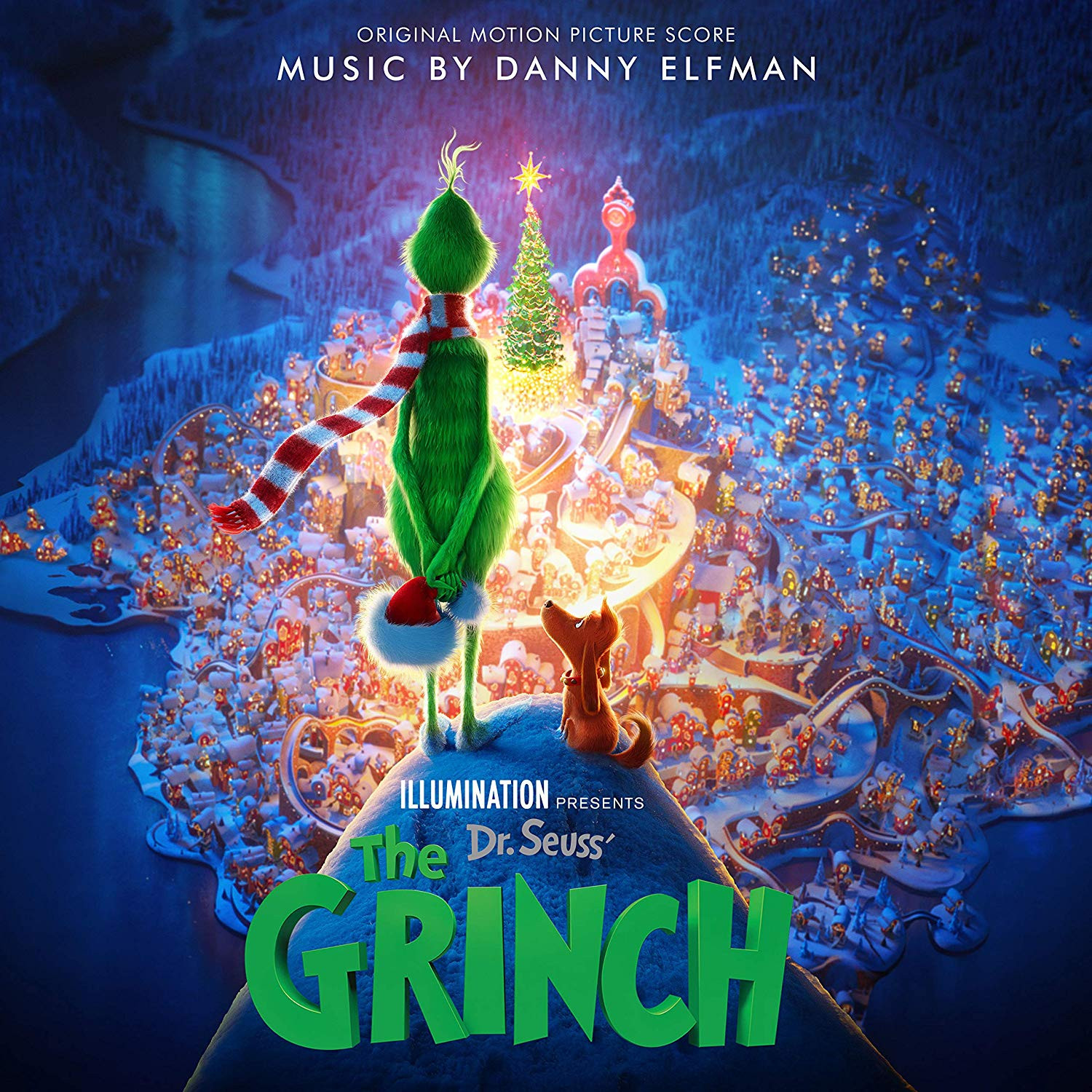 Grinch - okładka soundtracku CD (score)