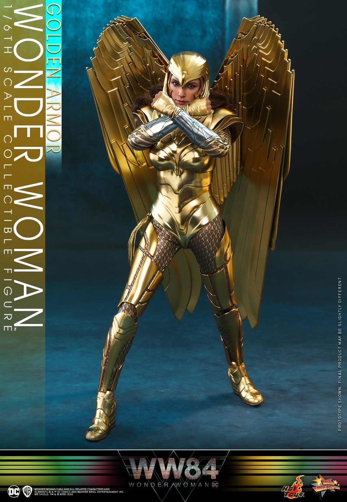 Imponująca figurka Wonder Woman w złotej zbroi od Hot Toys!