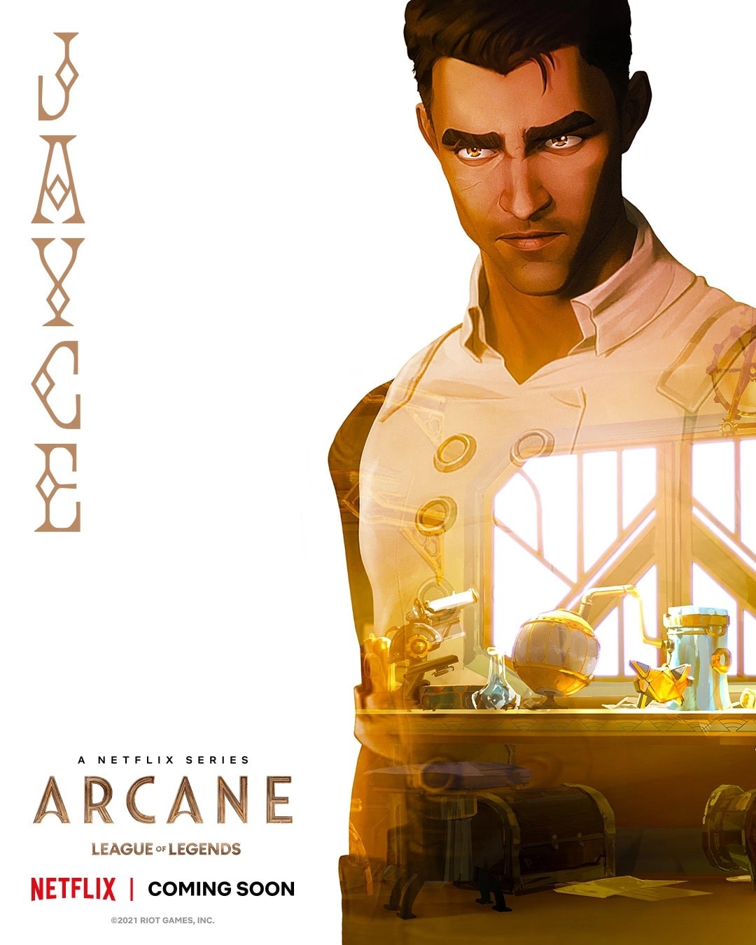 „Arcane” plakat serialu Jacke