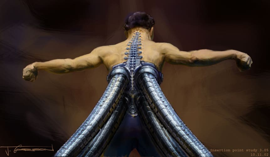 Black Cat i doktor Octopus na grafikach koncepcyjnych z filmu „Spider-Man 2”