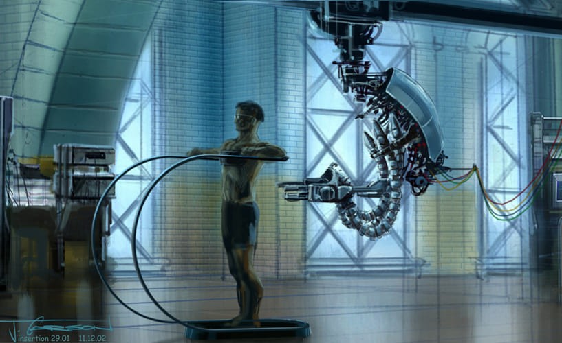 Black Cat i doktor Octopus na grafikach koncepcyjnych z filmu „Spider-Man 2”