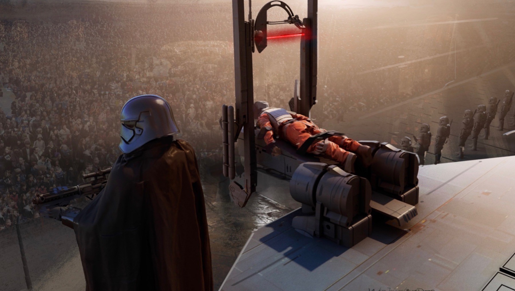 Kylo Ren kontra Darth Vader na nowych grafikach z niedoszłego filmu Trevorrowa