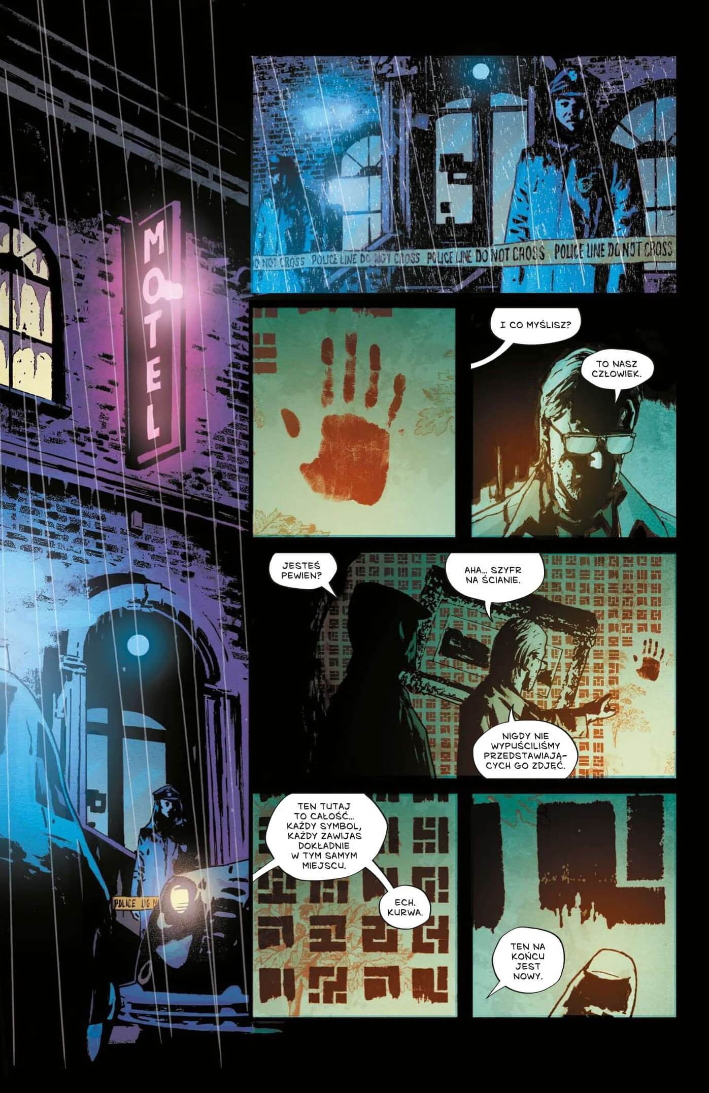 Jednoręki i Sześć palców komiks