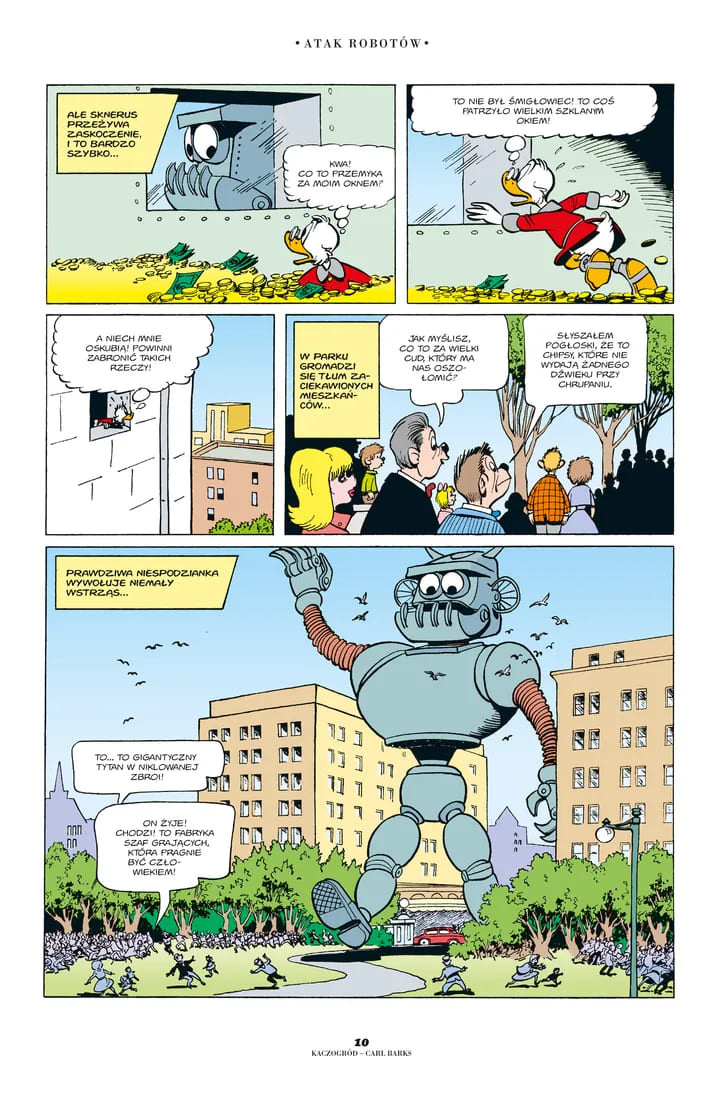 kaczogrod atak robotow i inne historie komiks