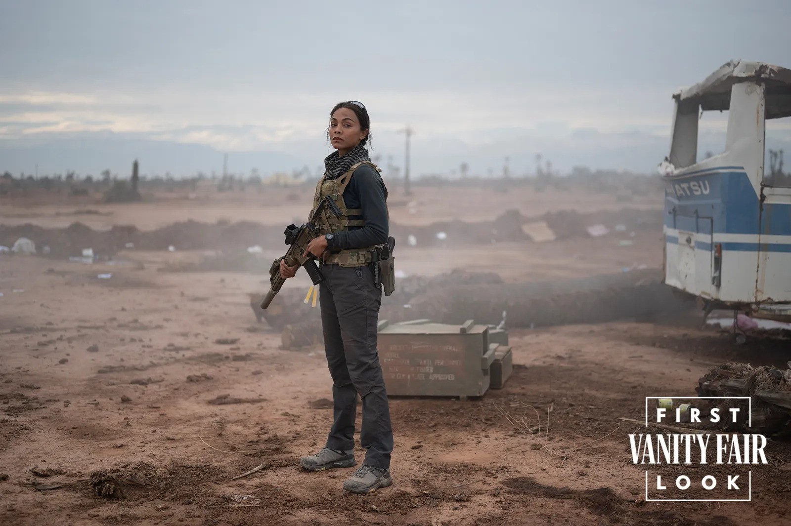 Zoe Saldaña w serialu Lioness dla Paramount Plus.jpg