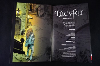 Sandman Uniwersum: „Lucyfer” tom 1: „Diabelska komedia” – prezentacja komiksu
