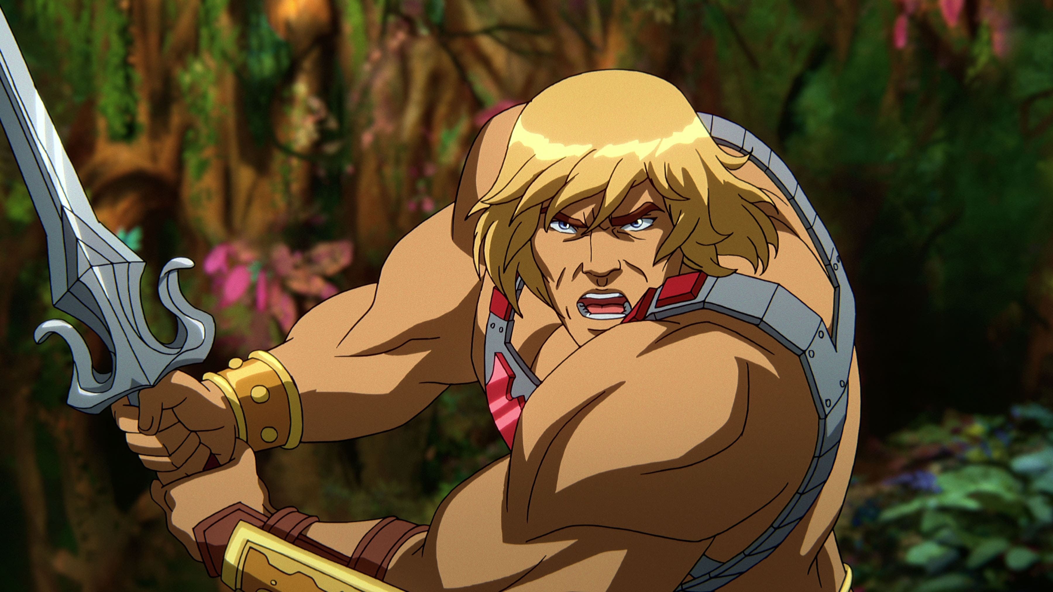 Chris Wood As He-man w „Masters of the Universe: Revelation”