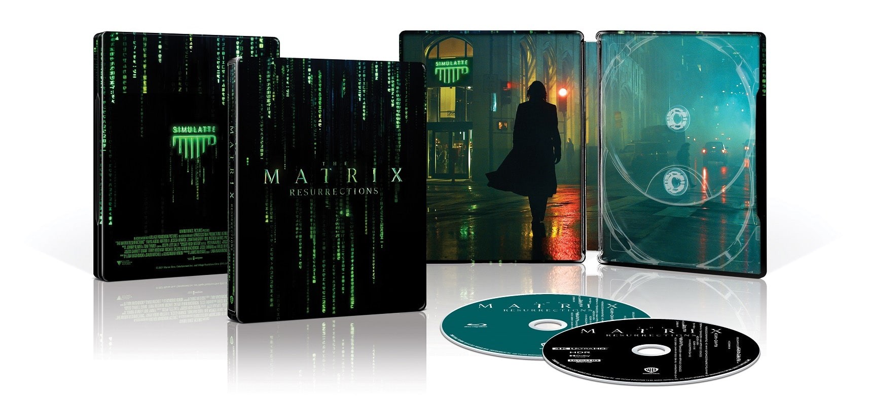 Matrix Zmartwychwstania steelbook 4K UHD