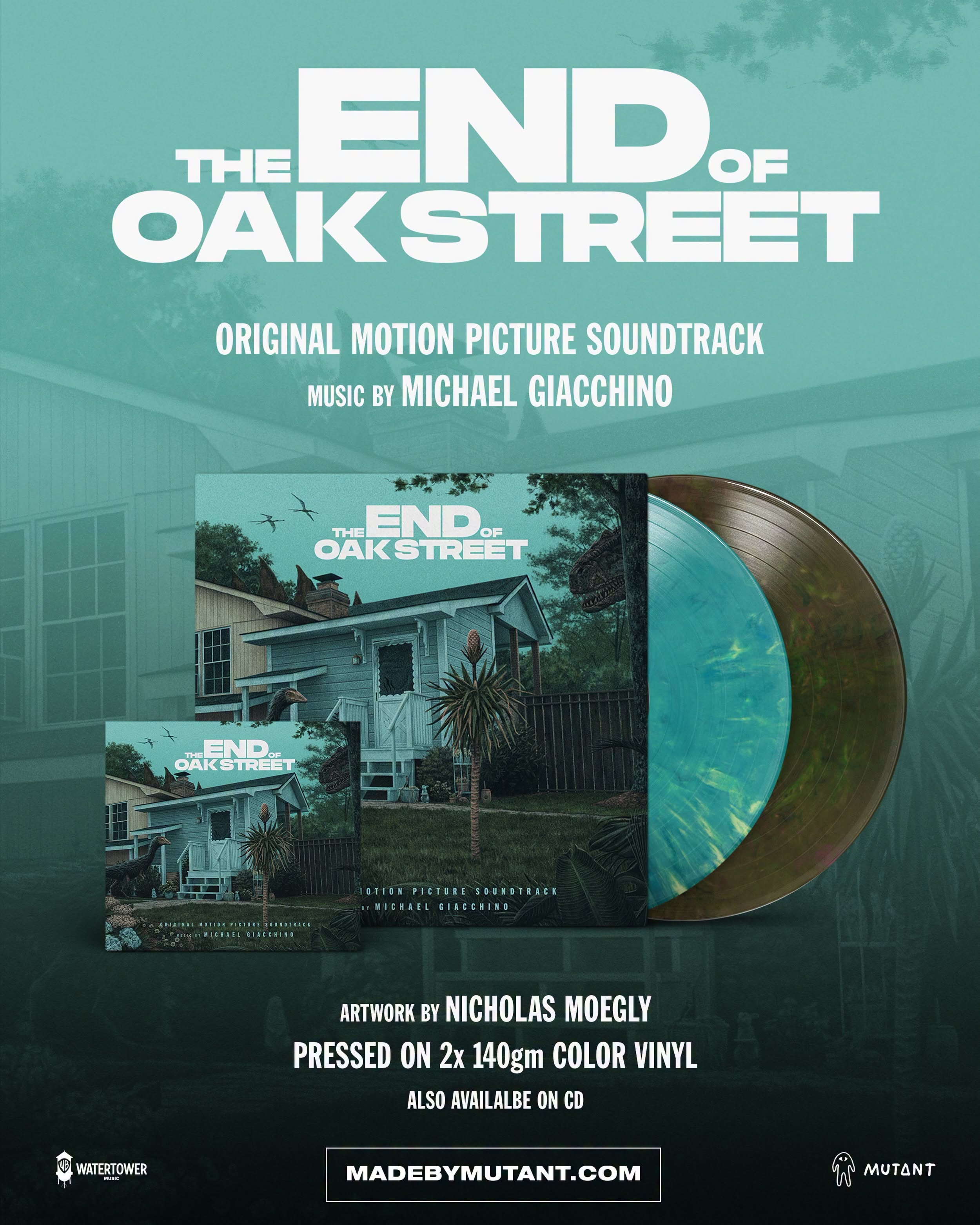 The End of Oak Street - wydania LP i CD soundtracku