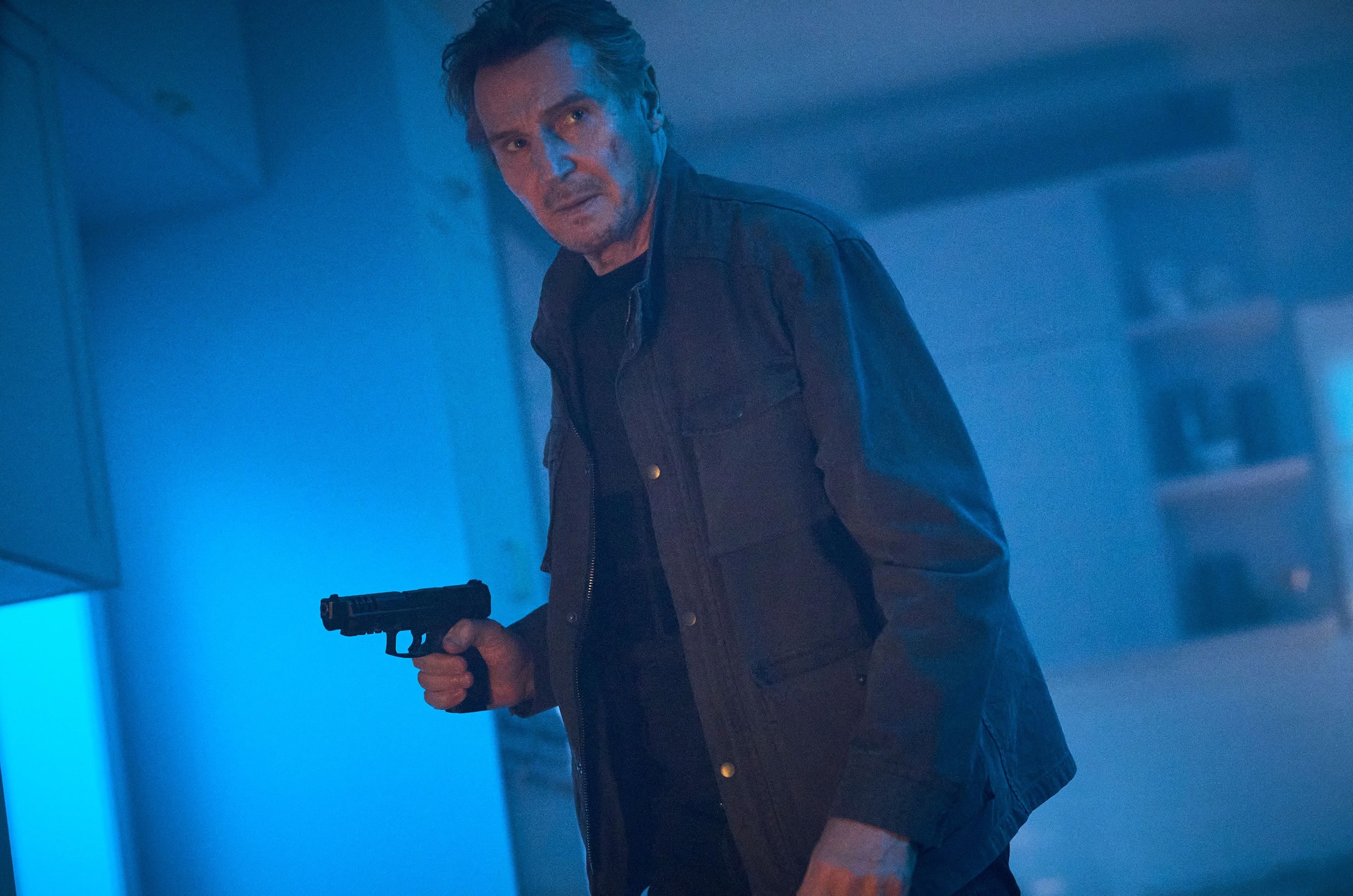 Liam Neeson Blacklight