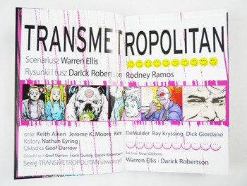 Transmetropolitan tom1 - prezentacja komiksu