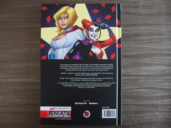 Harley Quinn - tom 2: Zamotana - okładka - tył