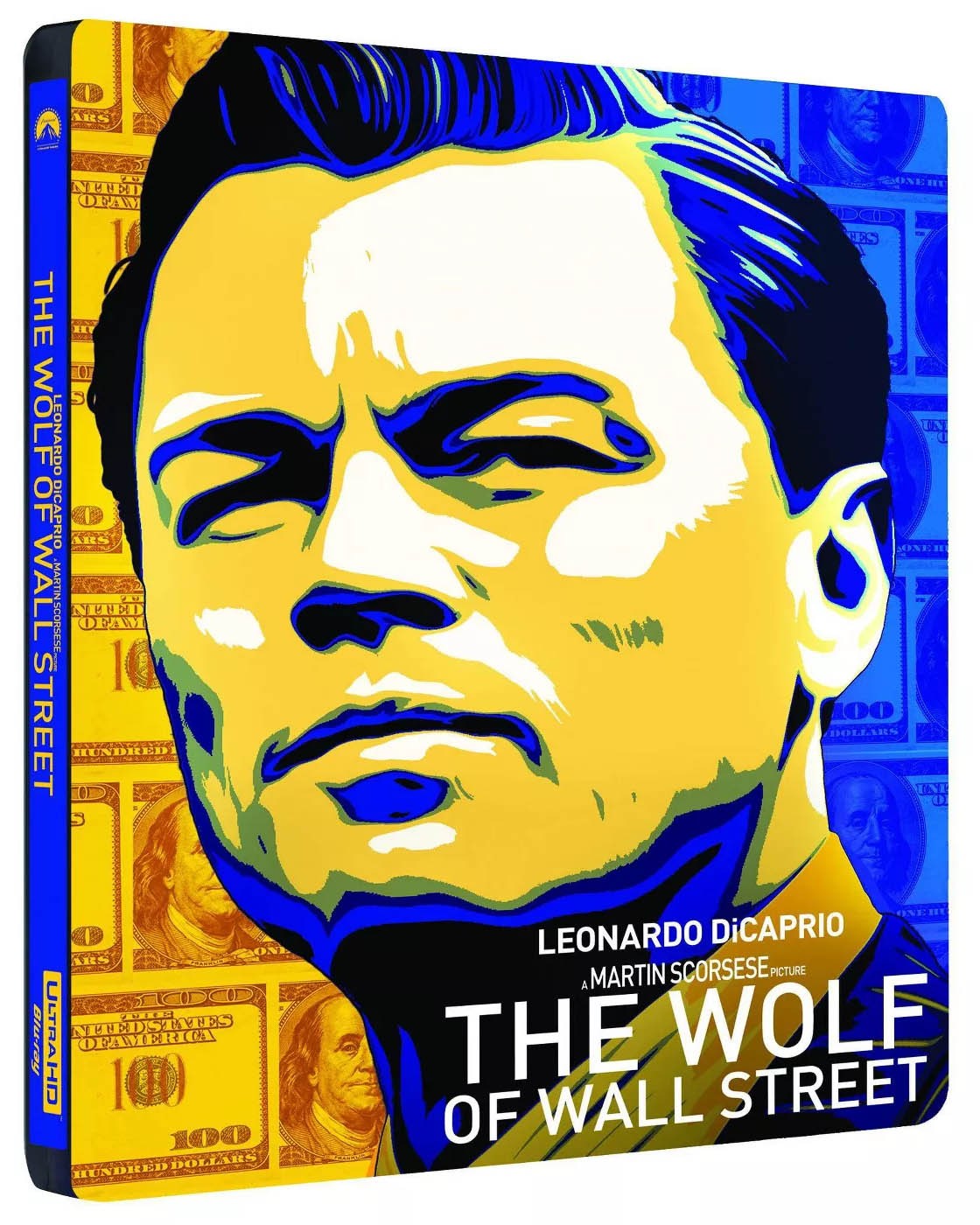 Wilk z Wall street steelbook 4K UHD