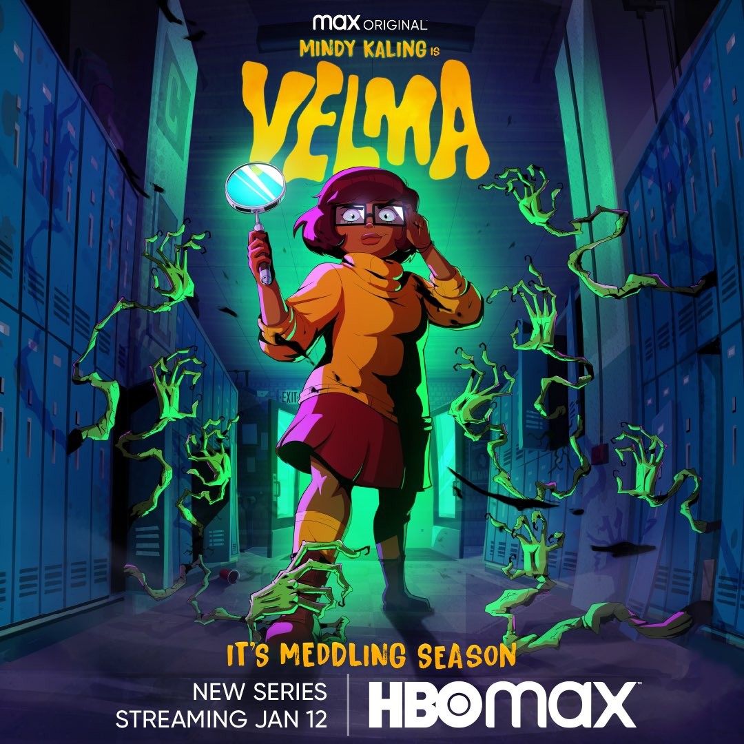 Plakat serialu animowanego Velma od HBO Max.jfif