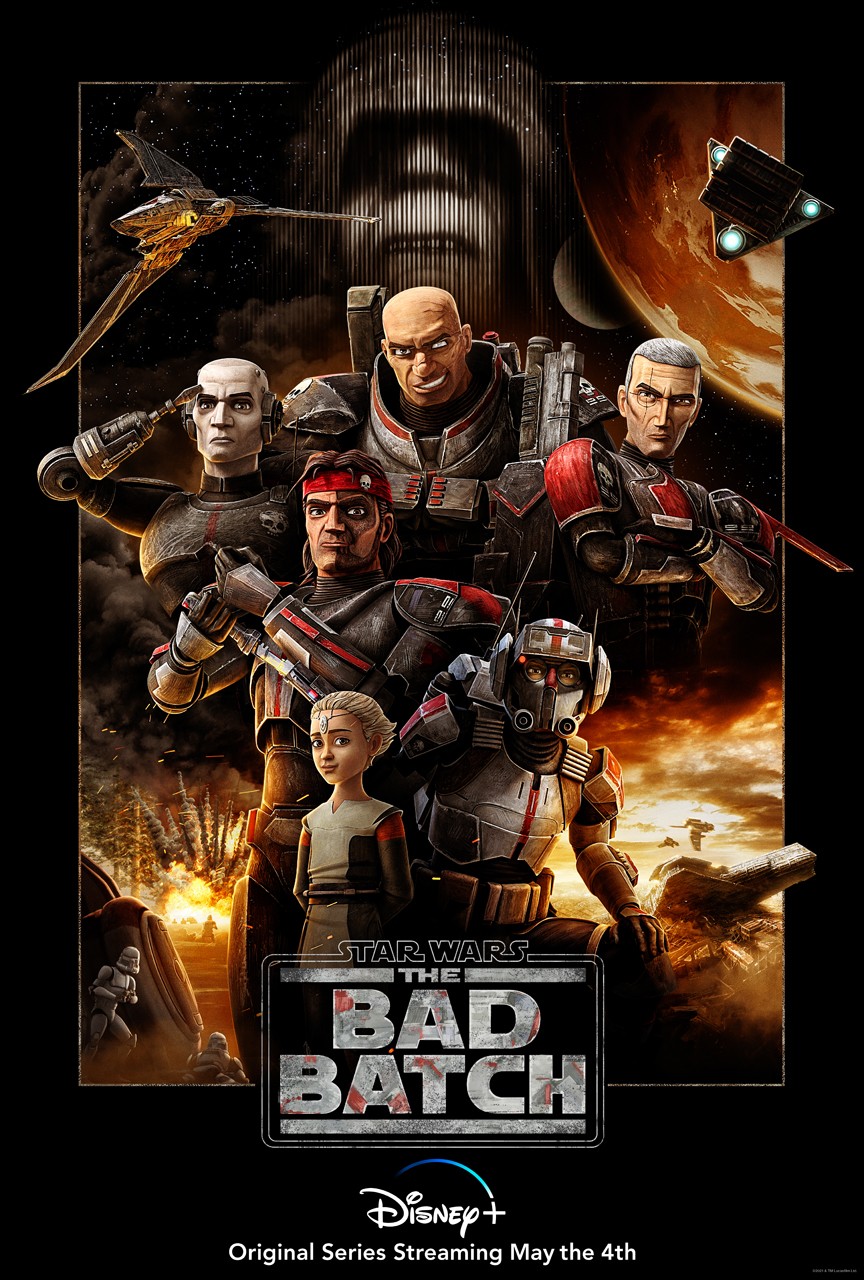 Plakat serialu „Star Wars: The Bad Batch”