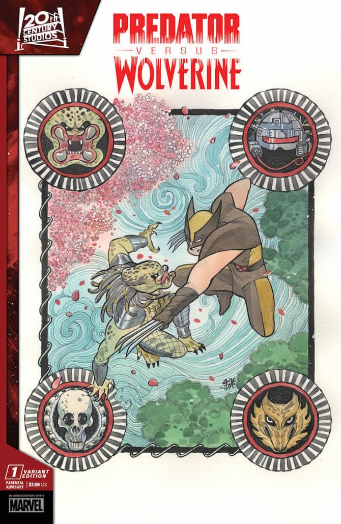 Predator kontra Wolverine okladka komiksu Marvela (4).jpg
