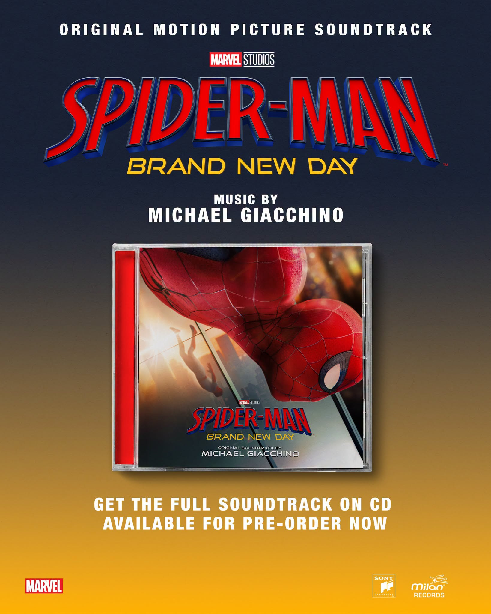Spider-Man: Brand New Day - wydanie CD