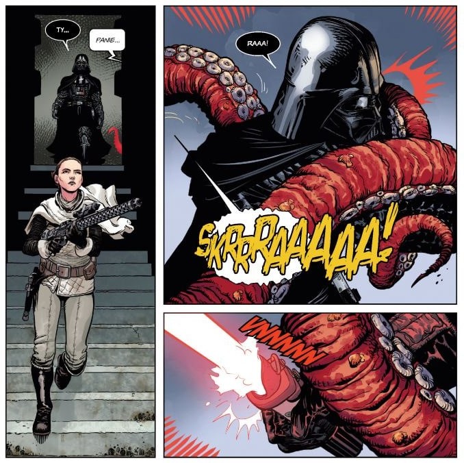 Star Wars Darth Vader tom 1 Mroczne Serce Sithów plansza