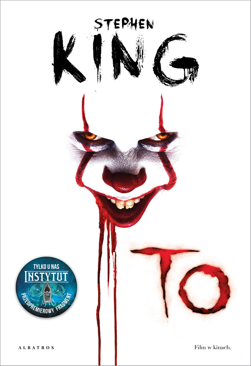 Stephen King To - okładka książki (Wydawnictwo Albatros)