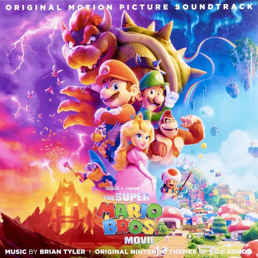 Super Mario Bros. Movie - okładka soundtrack CD (front)