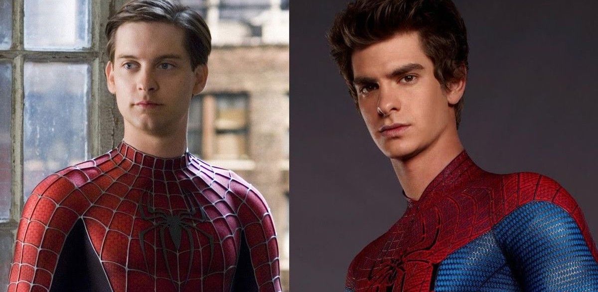 Tobey Maguire i Andrew Garfield