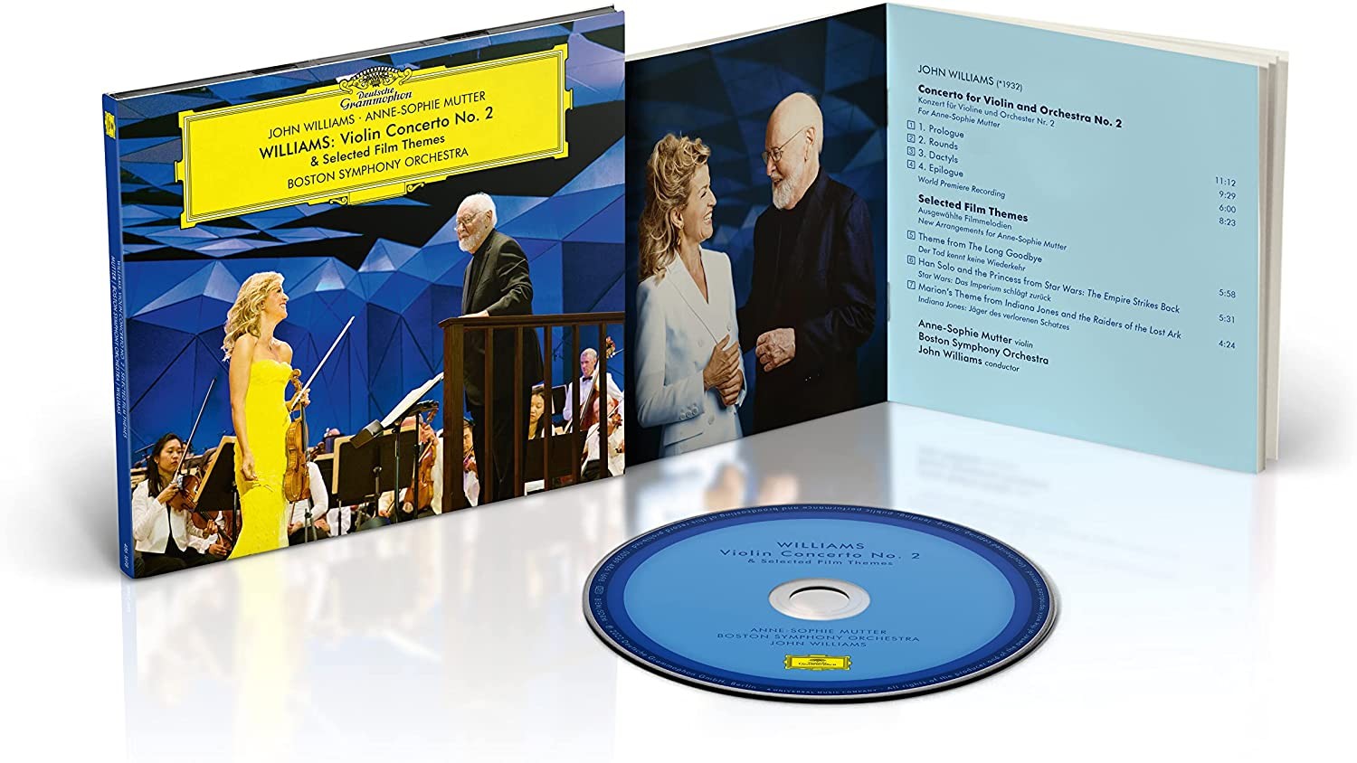Violin Concerto No. 2 & Selected Film Themes - wydanie CD (digipack)