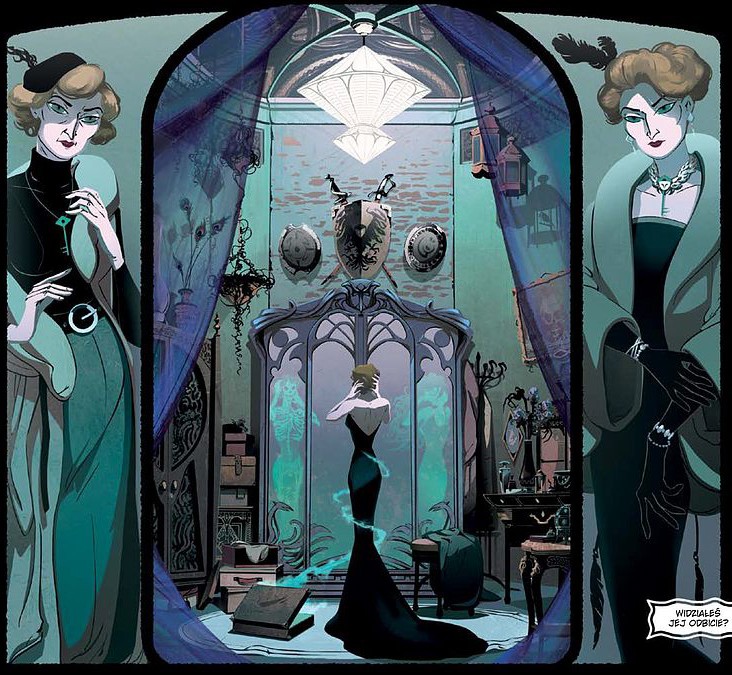 Plansza z komiksu Walizka tom 1