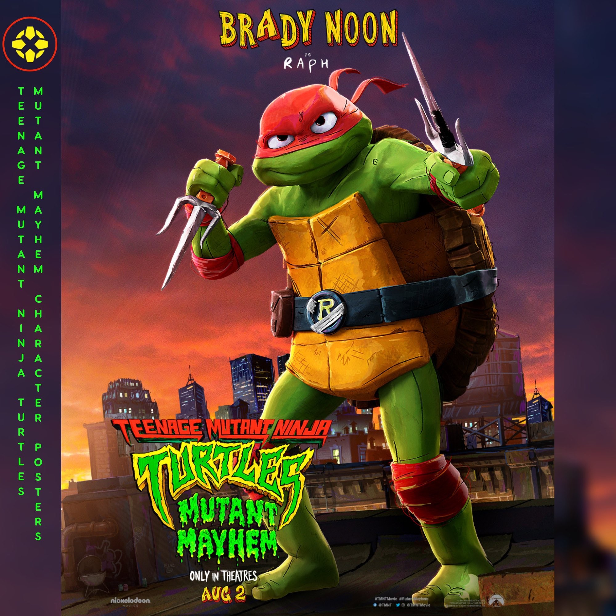 Wojownicze Żółwie Ninja film plakat 3.JPG