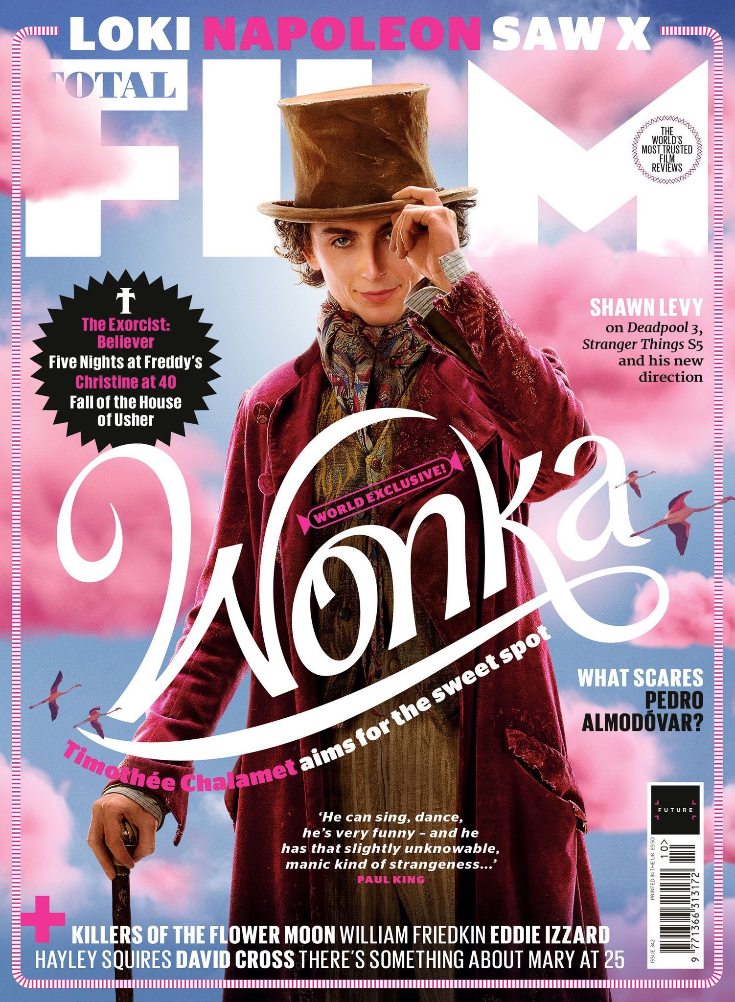Wonka Timothee Chalamet okładka Total Film.JPG
