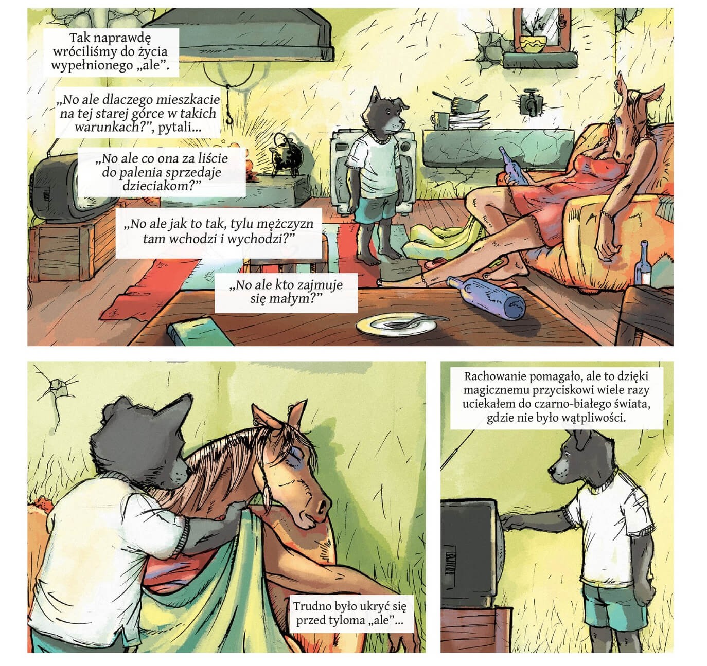 Wzór na szczęście plansza z komiksu recenzja