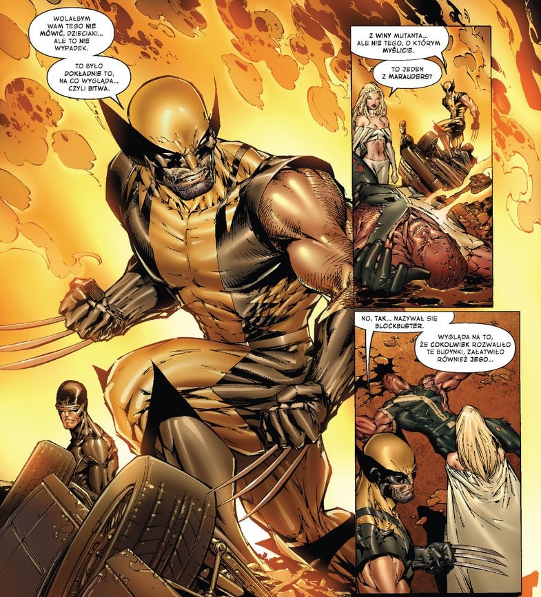 X-Men Punkty zwrotne tom 1 Kompleks mesjasza plansza z komiksu