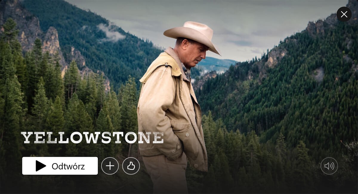 Yellowstone na Netflix